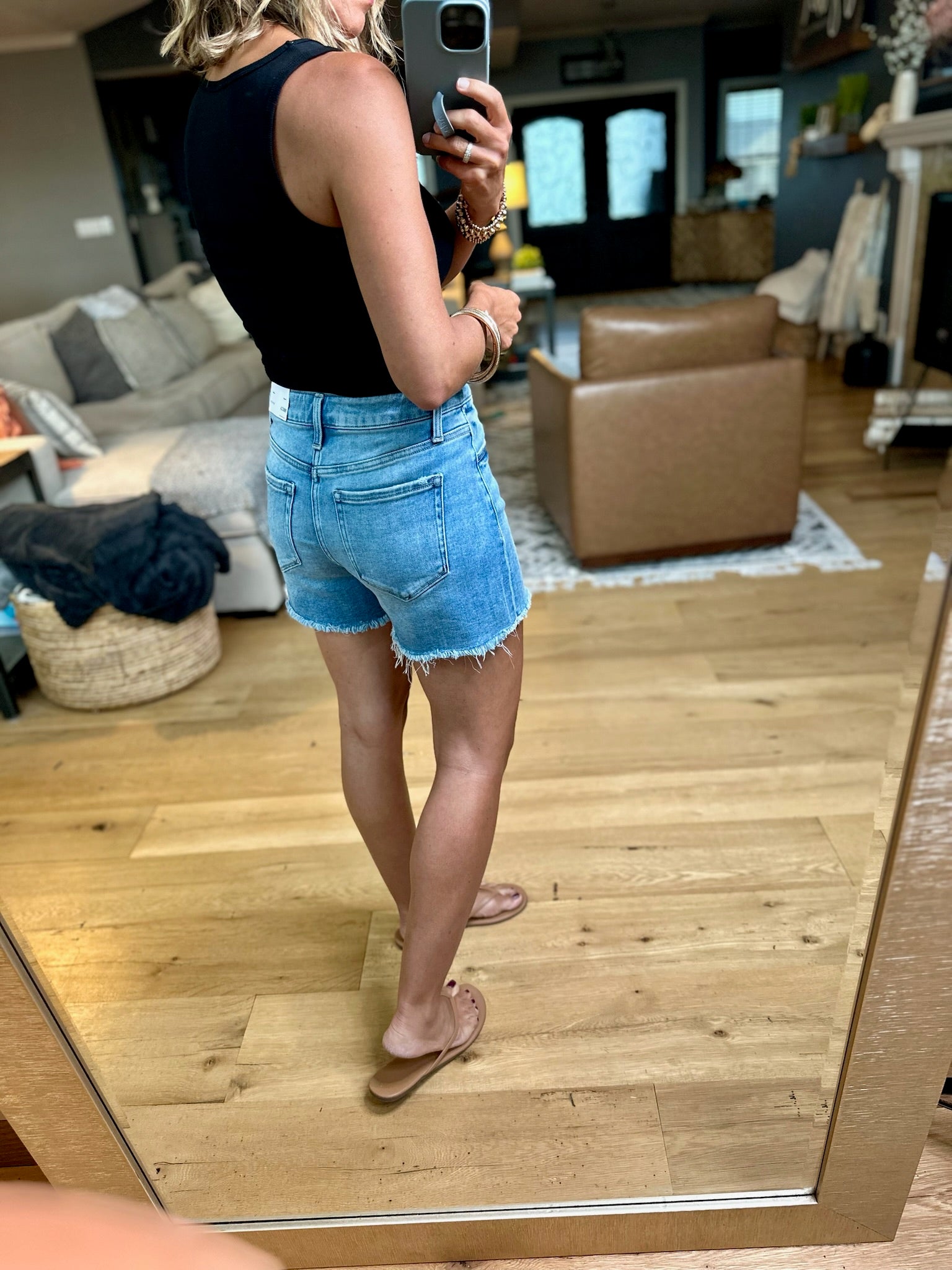 The Piper High Rise Shorts-shorts-Vervet-Anna Kaytes Boutique, Women's Fashion Boutique in Grinnell, Iowa