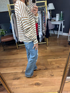 Most Of All Striped Crew Sweater - Multiple Options-Wishlist-Anna Kaytes Boutique, Women's Fashion Boutique in Grinnell, Iowa