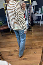 Most Of All Striped Crew Sweater - Multiple Options-Wishlist-Anna Kaytes Boutique, Women's Fashion Boutique in Grinnell, Iowa