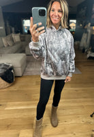 Comfort Camo Hooded Sweatshirt-Sweaters-Pretty Garbage-Anna Kaytes Boutique, Women's Fashion Boutique in Grinnell, Iowa