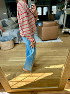Road To Fall Striped Lightweight Sweater-Wishlist-Anna Kaytes Boutique, Women's Fashion Boutique in Grinnell, Iowa
