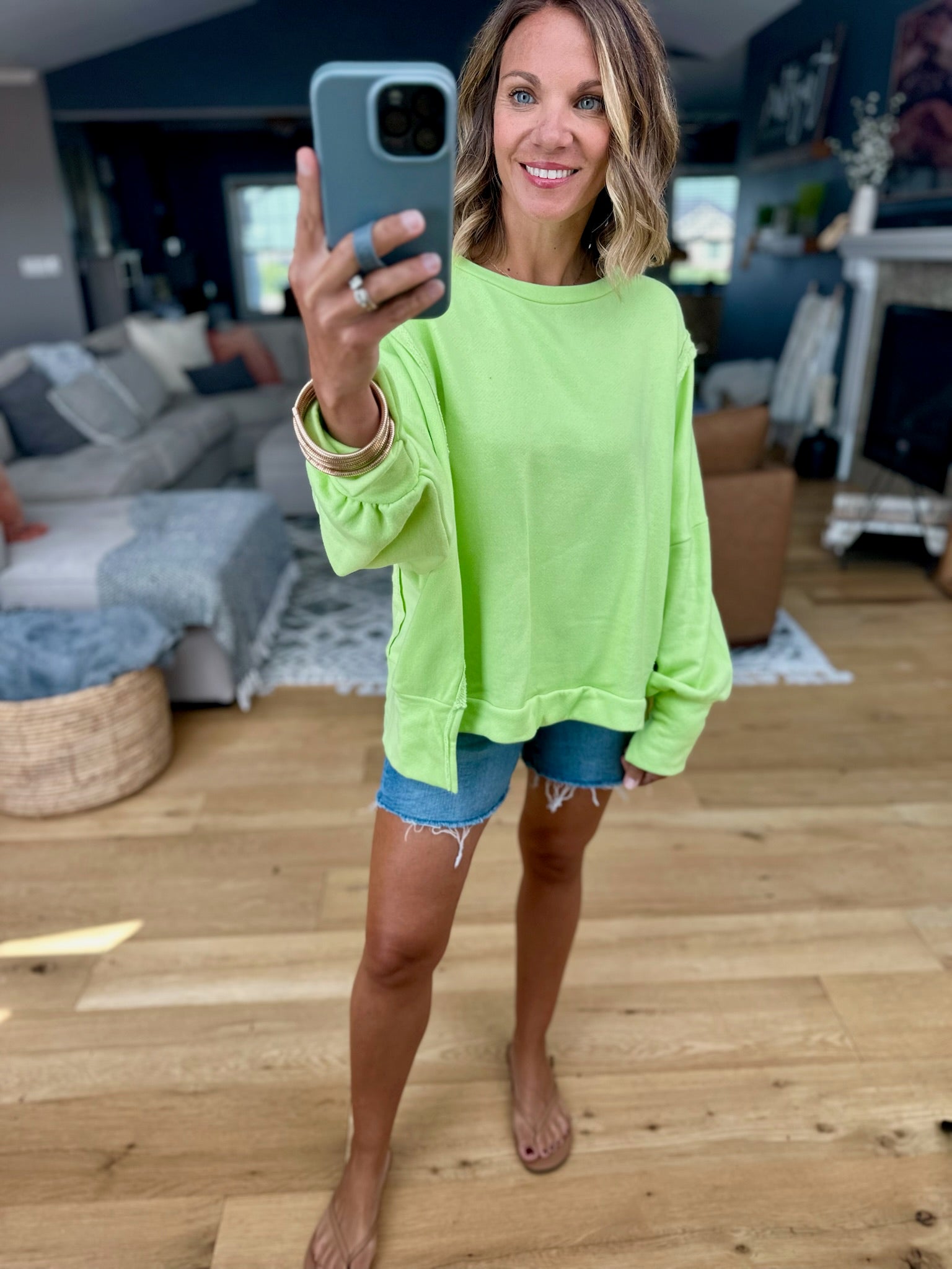 Contagious Confidence Crewneck Sweatshirt-Bucketlist-Anna Kaytes Boutique, Women's Fashion Boutique in Grinnell, Iowa
