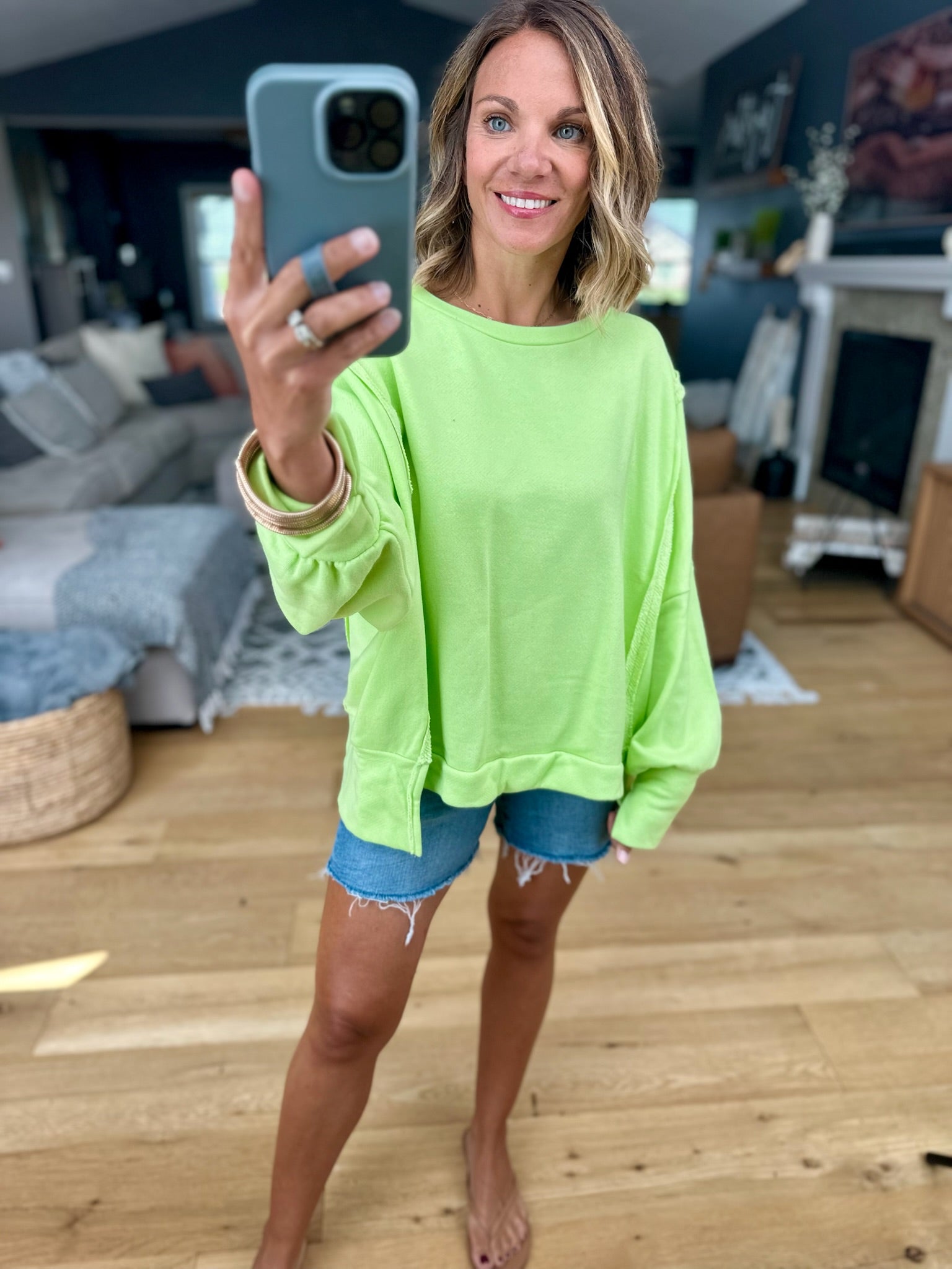 Contagious Confidence Crewneck Sweatshirt-Bucketlist-Anna Kaytes Boutique, Women's Fashion Boutique in Grinnell, Iowa