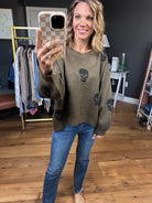 In My Bones Skull Knit Sweater - Multiple Options-Miracle-Anna Kaytes Boutique, Women's Fashion Boutique in Grinnell, Iowa