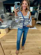 Darling Girl Striped Knit Tank + Cardigan Set-By Together-Anna Kaytes Boutique, Women's Fashion Boutique in Grinnell, Iowa