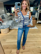 Darling Girl Striped Knit Tank + Cardigan Set-By Together-Anna Kaytes Boutique, Women's Fashion Boutique in Grinnell, Iowa