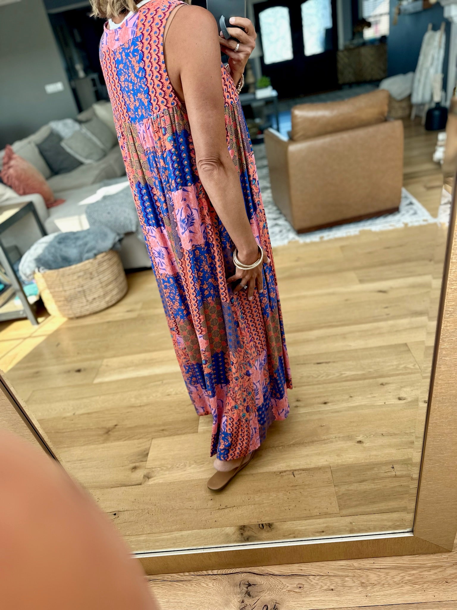 Festival Fields Patchwork Jumpsuit-Easel-Anna Kaytes Boutique, Women's Fashion Boutique in Grinnell, Iowa