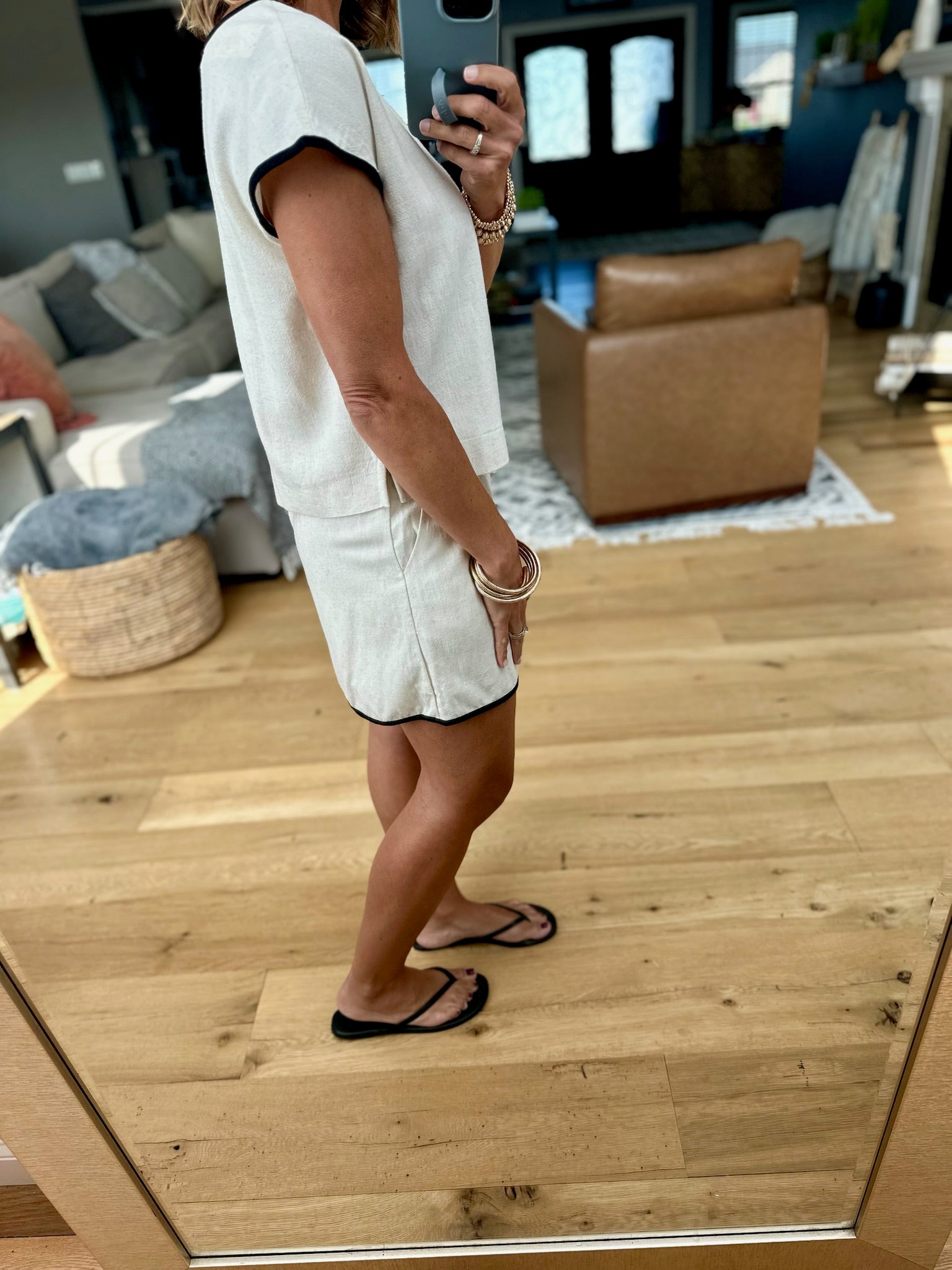 Stay On Trend Linen Set-Blu Pepper-Anna Kaytes Boutique, Women's Fashion Boutique in Grinnell, Iowa