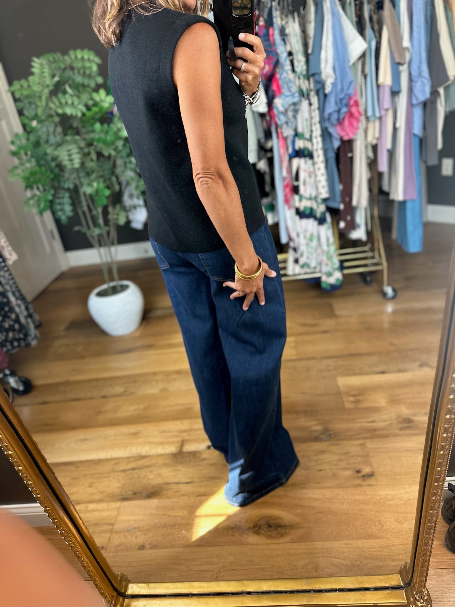 Everyone But You Knit Top-Short Sleeves-Entro-Anna Kaytes Boutique, Women's Fashion Boutique in Grinnell, Iowa