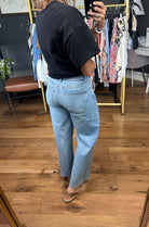 The Maggie High-Rise Wide Leg Denim-Jeans-Vervet-Anna Kaytes Boutique, Women's Fashion Boutique in Grinnell, Iowa