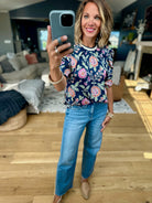 No Loose Ends Floral Top-THML-Anna Kaytes Boutique, Women's Fashion Boutique in Grinnell, Iowa