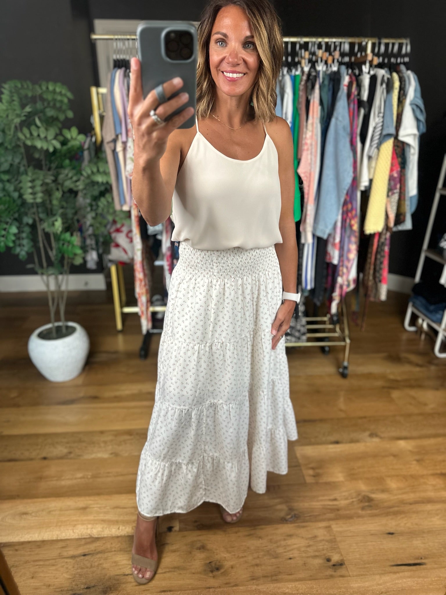 Going Your Way Tiered Maxi Skirt-Dresses-Wishlist-Anna Kaytes Boutique, Women's Fashion Boutique in Grinnell, Iowa