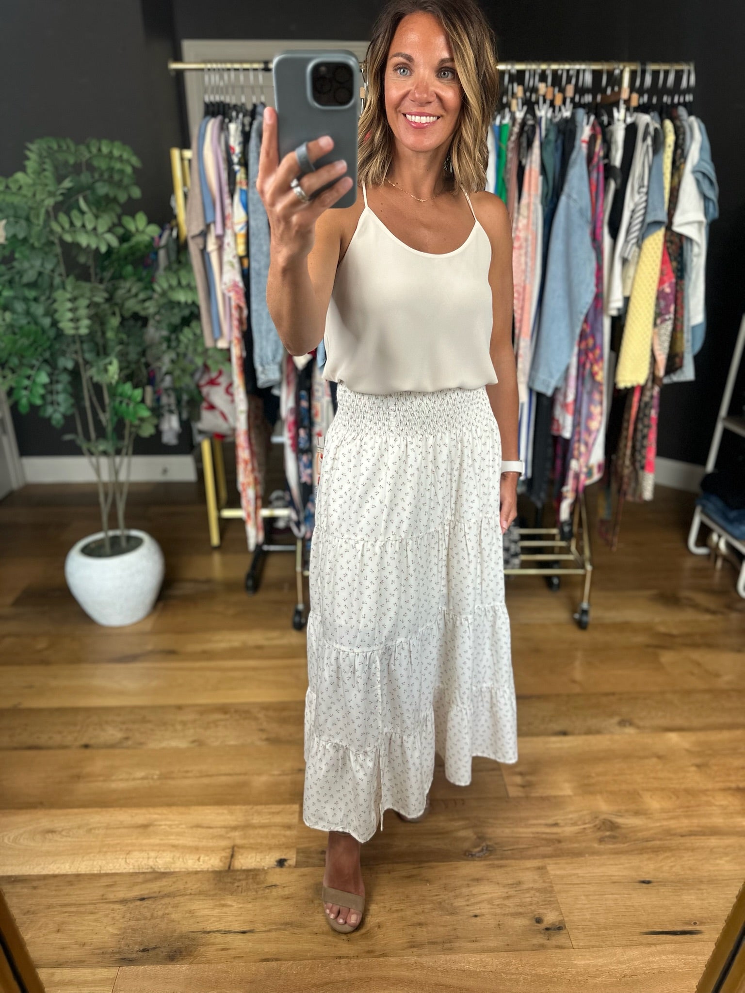 Going Your Way Tiered Maxi Skirt-Dresses-Wishlist-Anna Kaytes Boutique, Women's Fashion Boutique in Grinnell, Iowa