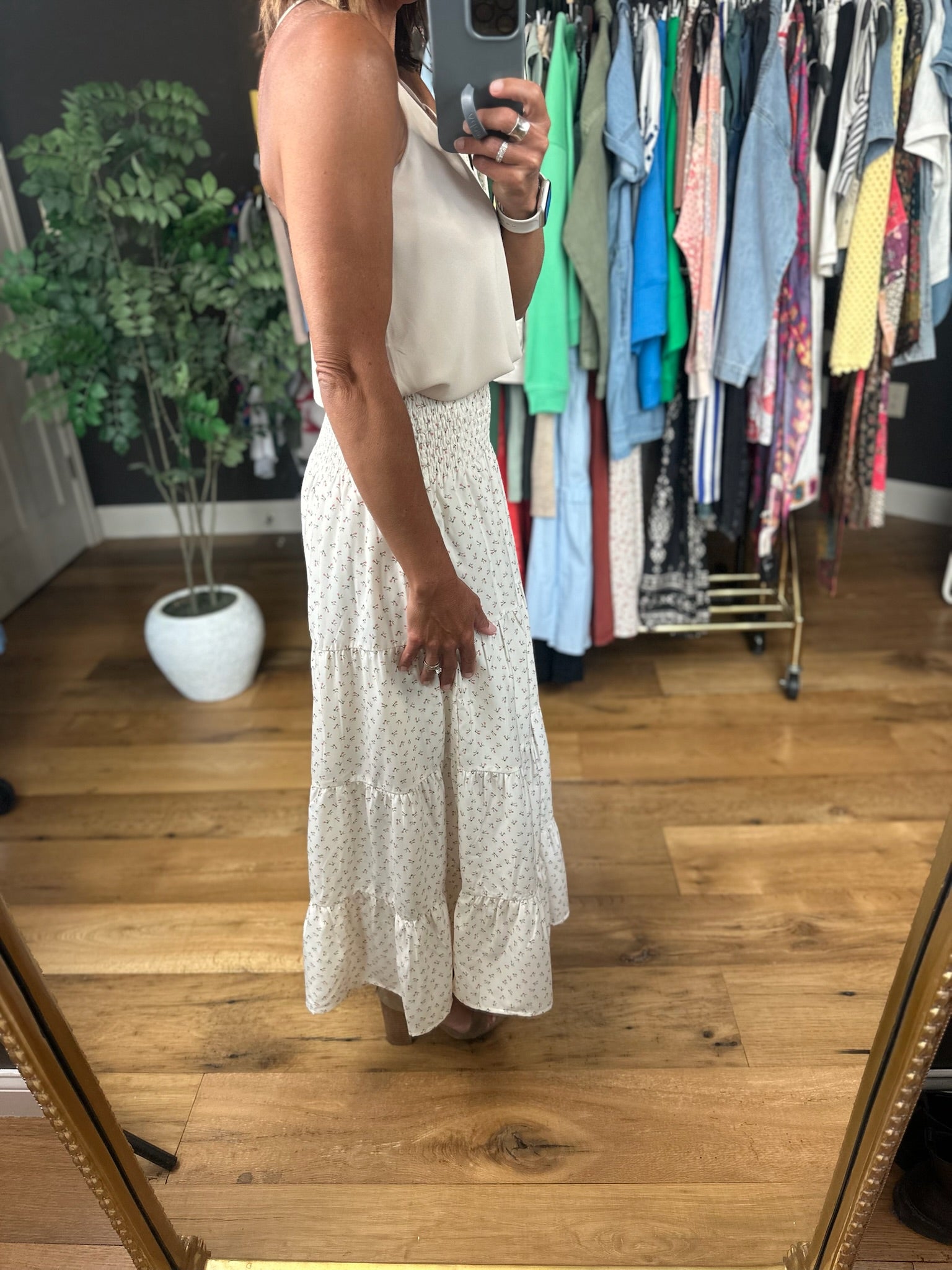 Going Your Way Tiered Maxi Skirt-Dresses-Wishlist-Anna Kaytes Boutique, Women's Fashion Boutique in Grinnell, Iowa