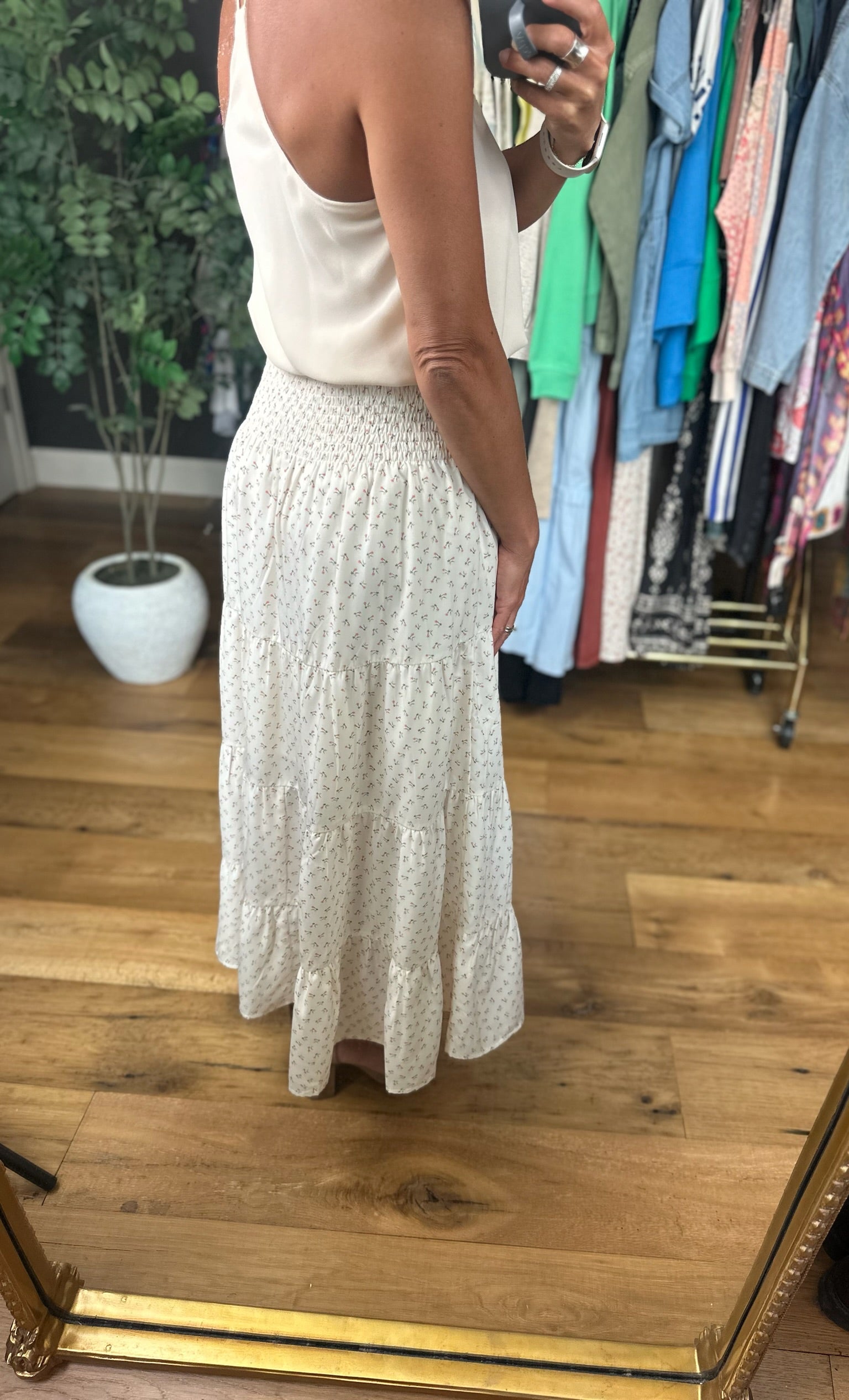 Going Your Way Tiered Maxi Skirt-Dresses-Wishlist-Anna Kaytes Boutique, Women's Fashion Boutique in Grinnell, Iowa