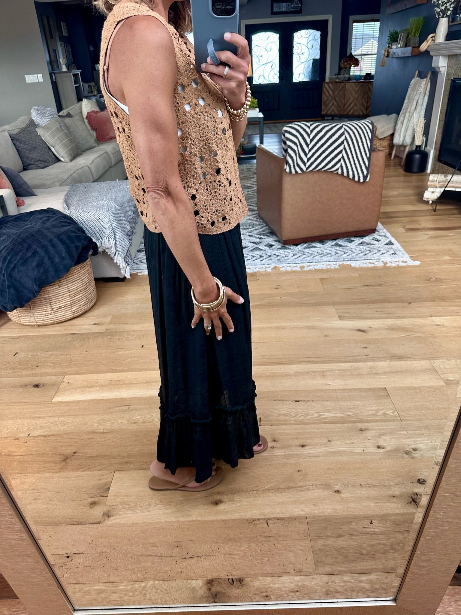 Closet Confession Knit Tie Vest-Wishlist-Anna Kaytes Boutique, Women's Fashion Boutique in Grinnell, Iowa