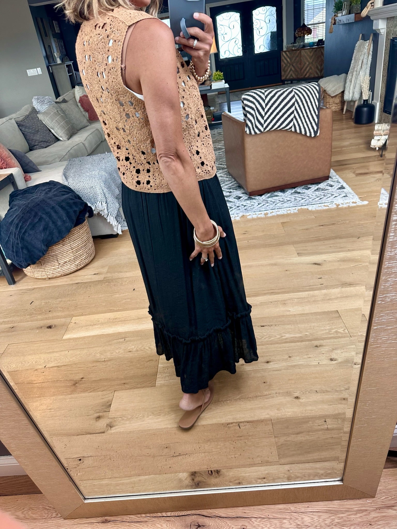 Closet Confession Knit Tie Vest-Wishlist-Anna Kaytes Boutique, Women's Fashion Boutique in Grinnell, Iowa