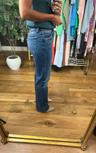 The Leslie High-Rise Slim-Wide Denim-Jeans-Vervet-Anna Kaytes Boutique, Women's Fashion Boutique in Grinnell, Iowa