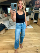 The Good Look Square Neck Ribbed Tank-Mono B-Anna Kaytes Boutique, Women's Fashion Boutique in Grinnell, Iowa