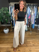The Sonnie Wide-Leg Pant-Pants-Umgee-Anna Kaytes Boutique, Women's Fashion Boutique in Grinnell, Iowa