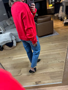 MERRY Crew Sweater-Sweaters-Wishlist-Anna Kaytes Boutique, Women's Fashion Boutique in Grinnell, Iowa