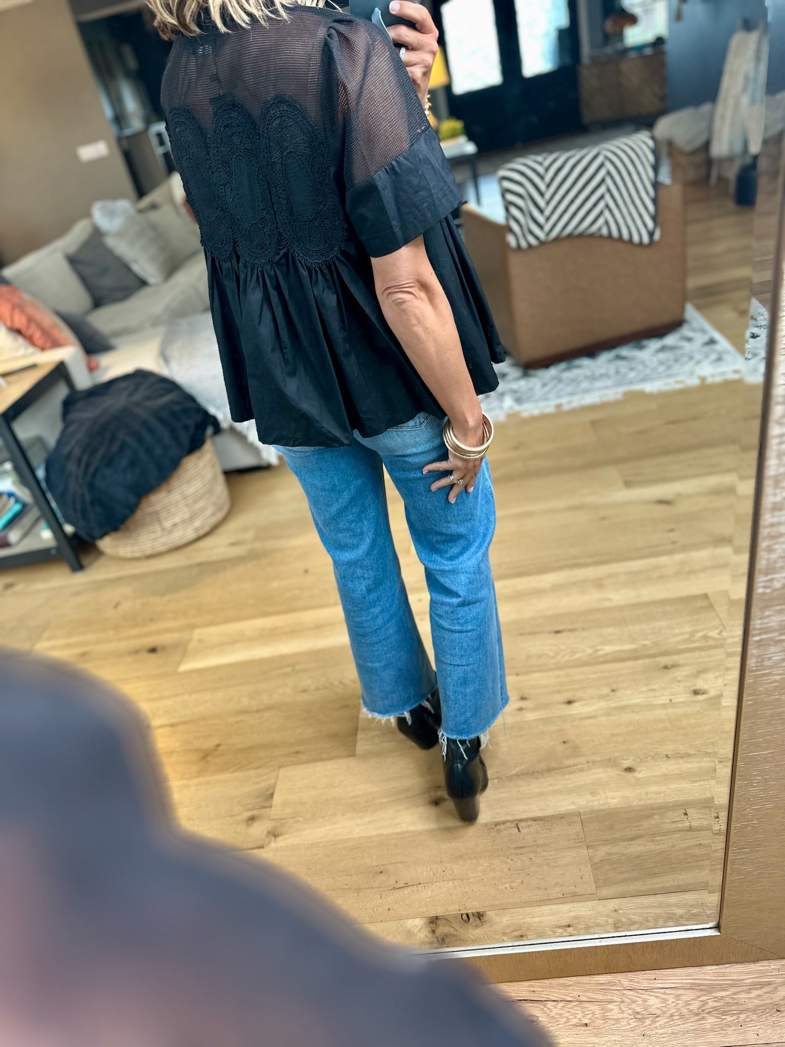 Current Mood Pleated Top-Fate-Anna Kaytes Boutique, Women's Fashion Boutique in Grinnell, Iowa