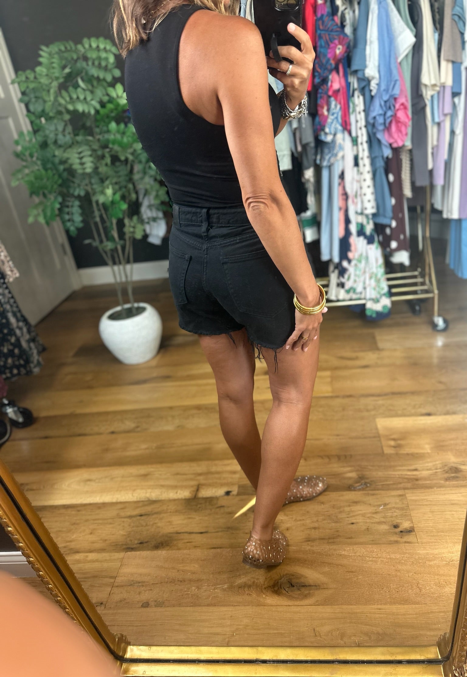 For The Best Double Layered Cropped Tank-Sleeveless-Be Cool-Anna Kaytes Boutique, Women's Fashion Boutique in Grinnell, Iowa