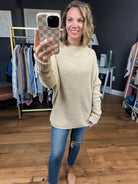 Behind The Scenes Dolman Sleeve Sweater - Blonde-Staccato-Anna Kaytes Boutique, Women's Fashion Boutique in Grinnell, Iowa