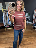 Incredible Things Striped Short Sleeve Sweater - Multiple Options-Wishlist-Anna Kaytes Boutique, Women's Fashion Boutique in Grinnell, Iowa