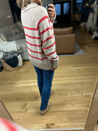 Conventional Holiday V-Neck Sweater-Sweaters-By Together-Anna Kaytes Boutique, Women's Fashion Boutique in Grinnell, Iowa