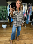 Fireside Chat Plaid Button-Down-Long Sleeves-be cool-Anna Kaytes Boutique, Women's Fashion Boutique in Grinnell, Iowa