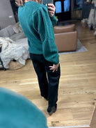 Made For The Moment Ribbed Sleeve Sweater-Sweaters-& Merci-Anna Kaytes Boutique, Women's Fashion Boutique in Grinnell, Iowa