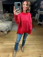 Make A Deal Textured Sweater-Sweaters-Zenana-Anna Kaytes Boutique, Women's Fashion Boutique in Grinnell, Iowa