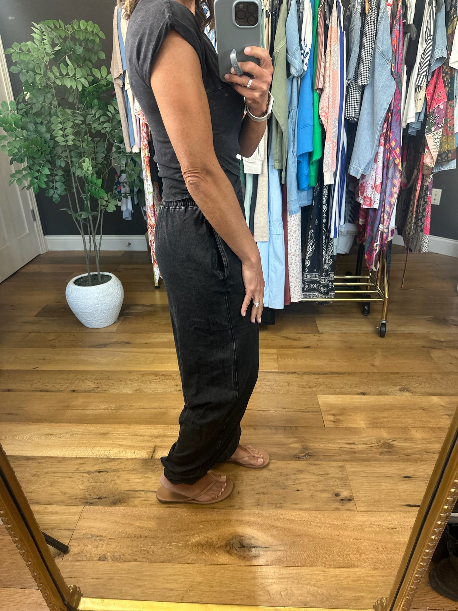 Good Feelings 2-Piece Set-Pants-Double Zero-Anna Kaytes Boutique, Women's Fashion Boutique in Grinnell, Iowa