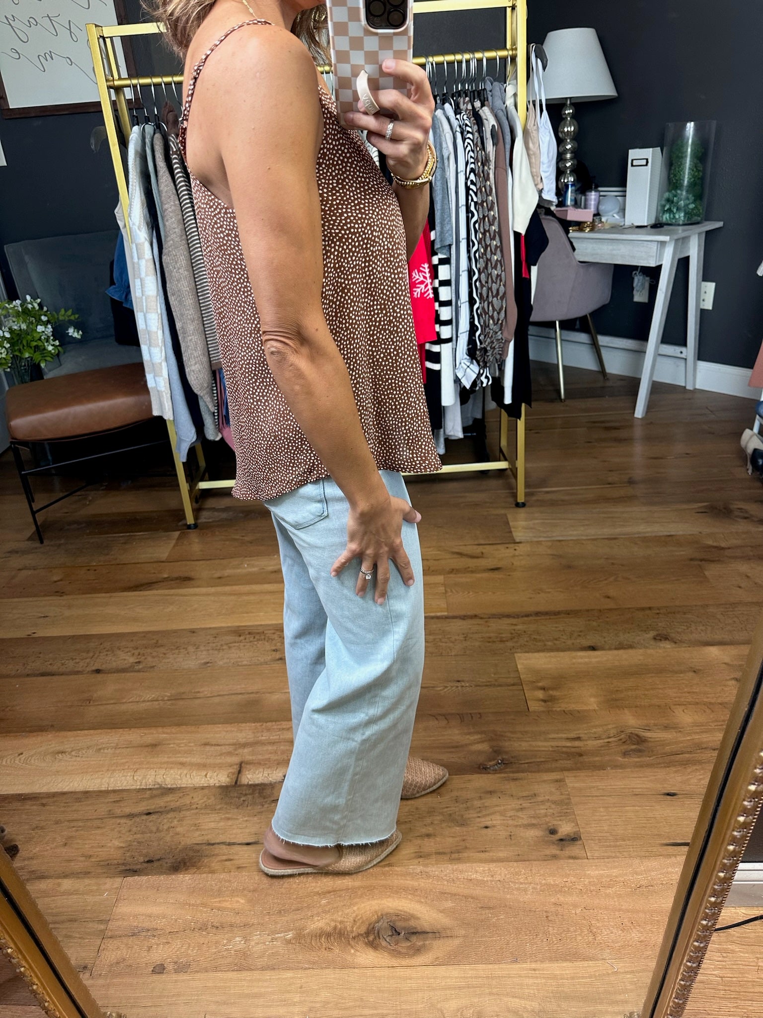 Making Moves Patterned Sleeveless Top - Multiple Options-Blu Pepper-Anna Kaytes Boutique, Women's Fashion Boutique in Grinnell, Iowa