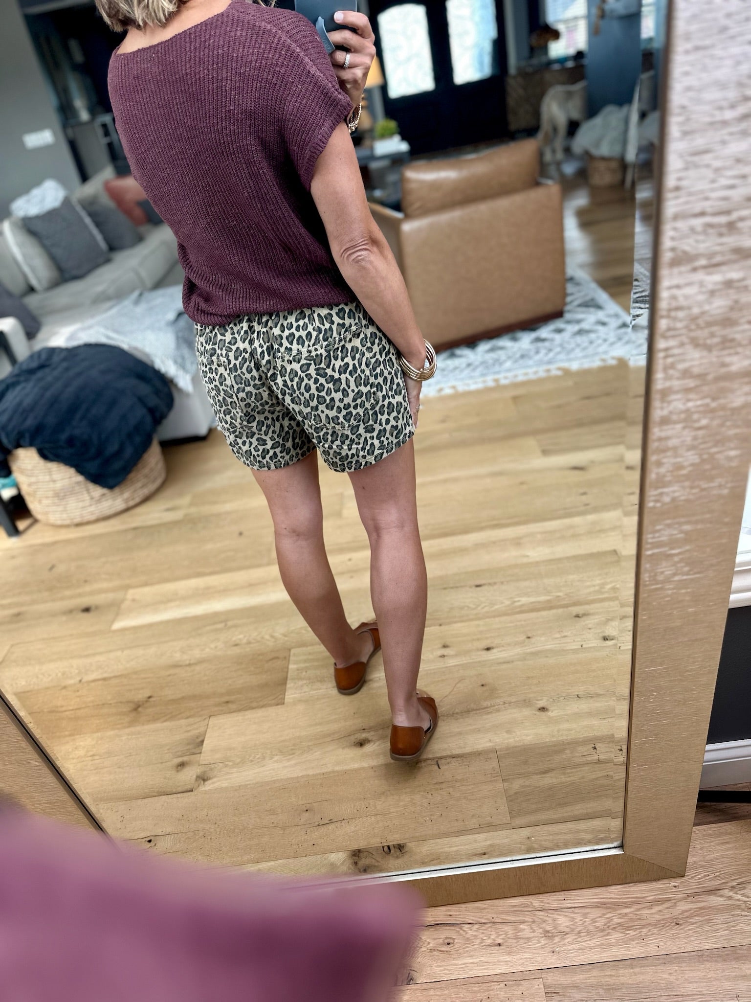 Out Of Your League Leopard Print Skort-Wishlist-Anna Kaytes Boutique, Women's Fashion Boutique in Grinnell, Iowa