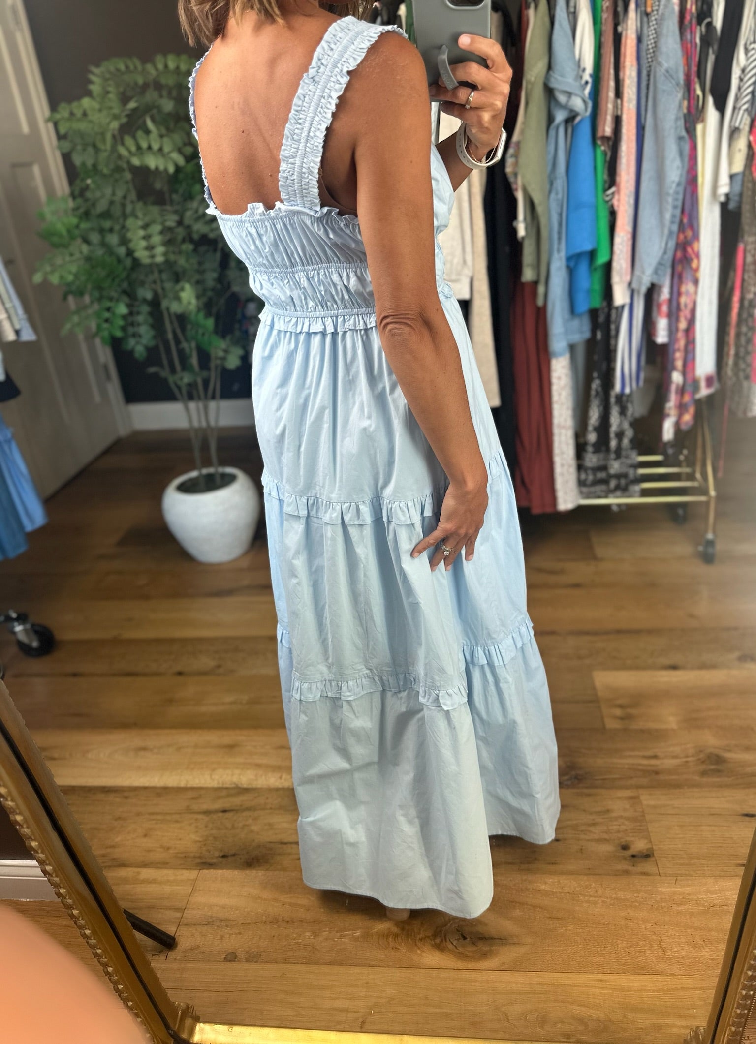 Spring Secrets Tiered Maxi Dress-Dresses-Wishlist-Anna Kaytes Boutique, Women's Fashion Boutique in Grinnell, Iowa