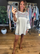 Lucky Ones Floral Patchwork Top-Short Sleeves-Easel-Anna Kaytes Boutique, Women's Fashion Boutique in Grinnell, Iowa