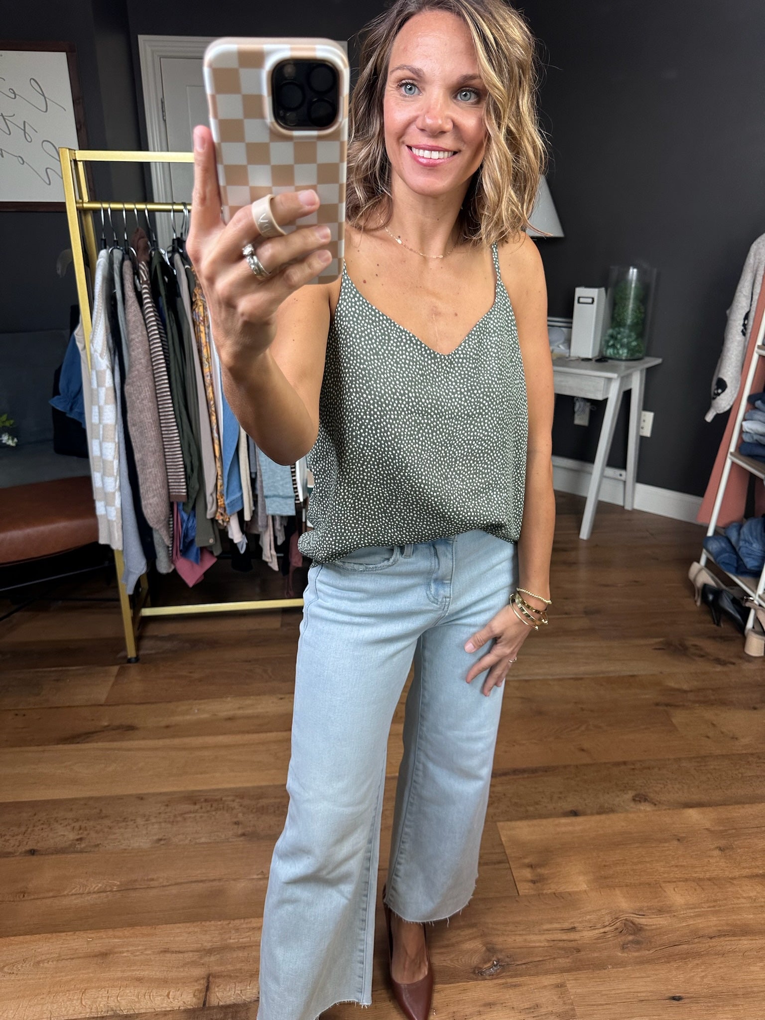 Making Moves Patterned Sleeveless Top - Multiple Options-Blu Pepper-Anna Kaytes Boutique, Women's Fashion Boutique in Grinnell, Iowa