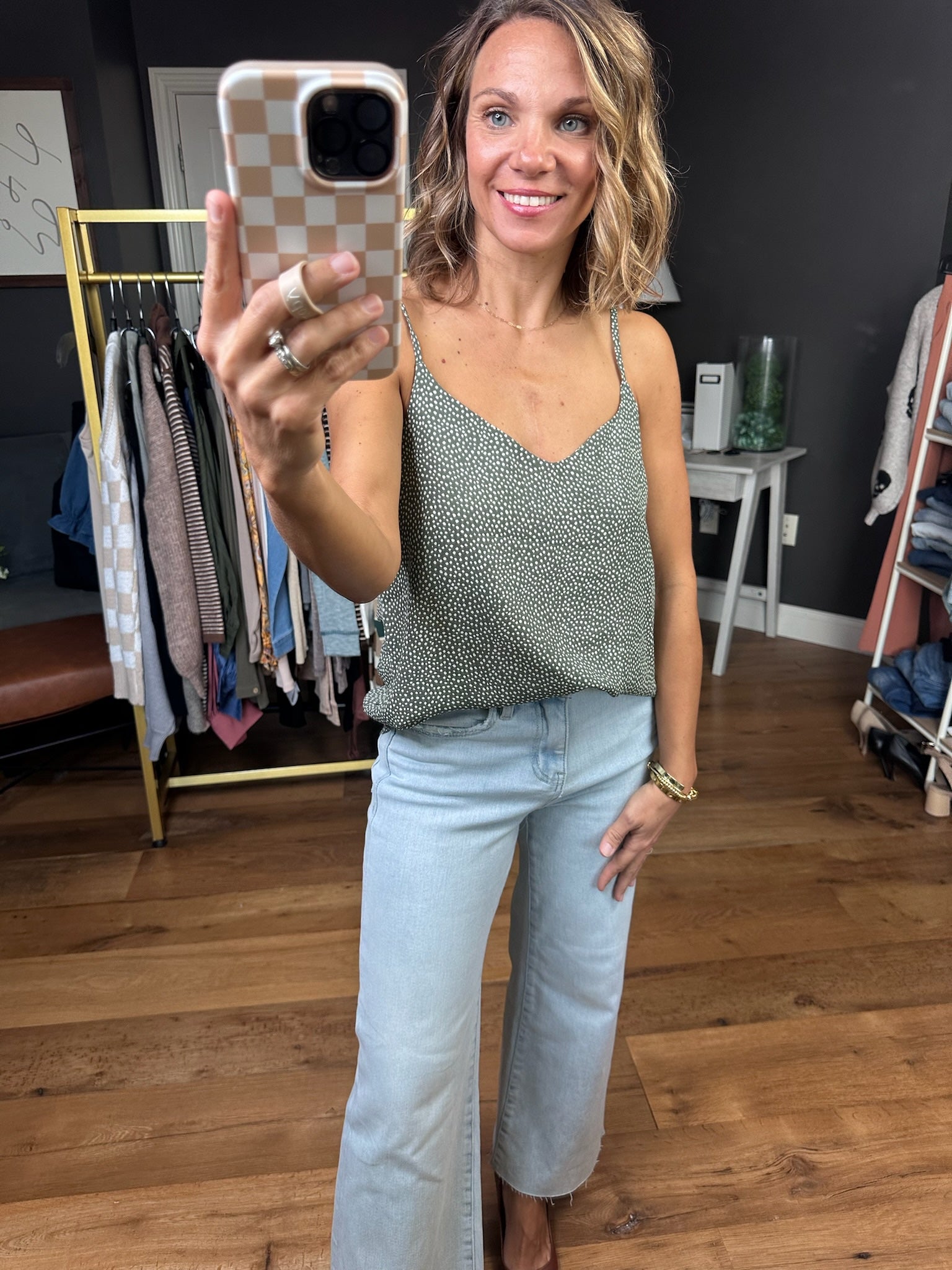 Making Moves Patterned Sleeveless Top - Multiple Options-Blu Pepper-Anna Kaytes Boutique, Women's Fashion Boutique in Grinnell, Iowa