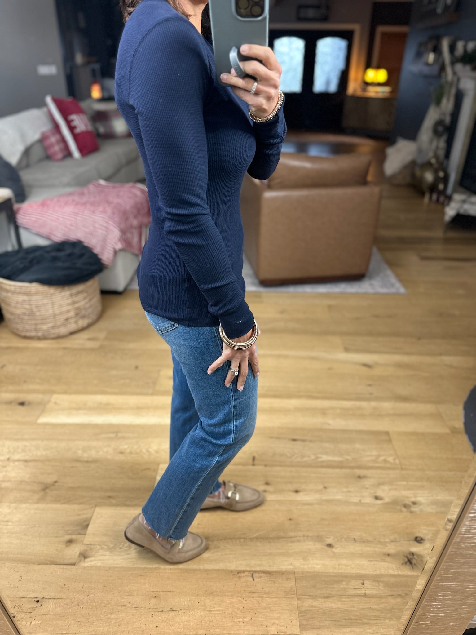 The Paige Ribbed Long Sleeve Top-Long Sleeves-Active Basics-Anna Kaytes Boutique, Women's Fashion Boutique in Grinnell, Iowa