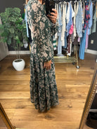 Fall Decisions Floral Dress-Dresses-She & Sky-Anna Kaytes Boutique, Women's Fashion Boutique in Grinnell, Iowa