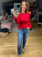 The Paige Ribbed Long Sleeve Top-Long Sleeves-Active Basics-Anna Kaytes Boutique, Women's Fashion Boutique in Grinnell, Iowa