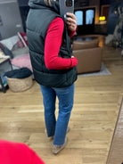 The Sydney Puffer Vest-Sweaters-Blu Pepper-Anna Kaytes Boutique, Women's Fashion Boutique in Grinnell, Iowa