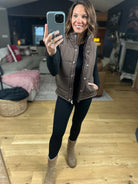 The Peyton Puffer Vest-Sweaters-Zenana-Anna Kaytes Boutique, Women's Fashion Boutique in Grinnell, Iowa