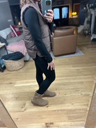 The Peyton Puffer Vest-Sweaters-Zenana-Anna Kaytes Boutique, Women's Fashion Boutique in Grinnell, Iowa