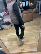 The Peyton Puffer Vest-Sweaters-Zenana-Anna Kaytes Boutique, Women's Fashion Boutique in Grinnell, Iowa