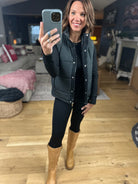 The Peyton Puffer Vest-Sweaters-Zenana-Anna Kaytes Boutique, Women's Fashion Boutique in Grinnell, Iowa