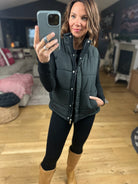The Peyton Puffer Vest-Sweaters-Zenana-Anna Kaytes Boutique, Women's Fashion Boutique in Grinnell, Iowa