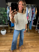 She's The One Knit Top-Sweaters-By Together-Anna Kaytes Boutique, Women's Fashion Boutique in Grinnell, Iowa